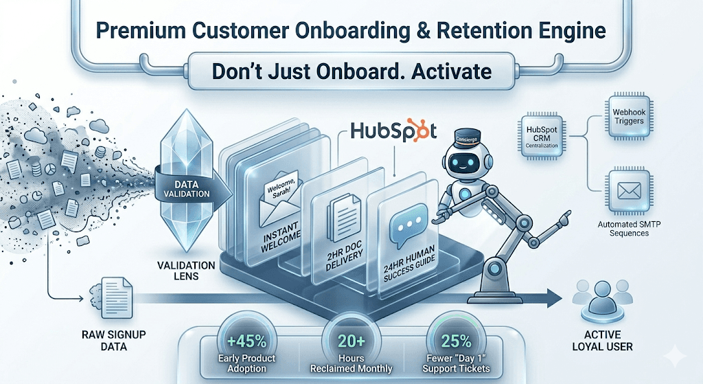 Premium Customer Onboarding & Retention Engine